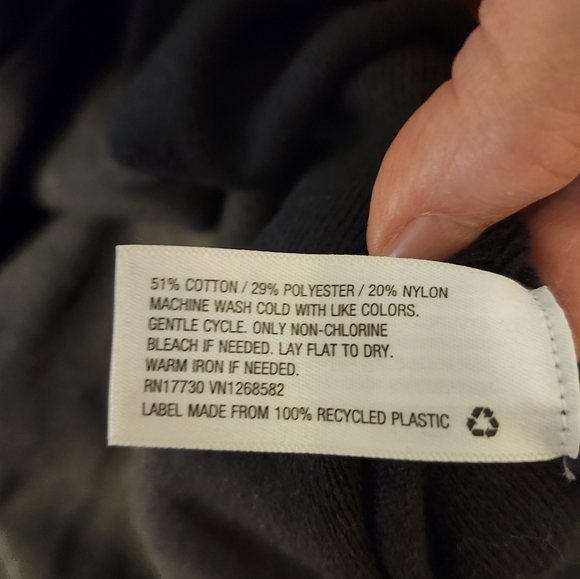 AVA VIV Black Long Sleeve Belt Collar V-Neck Stretchy Dress Size 4X - Picture 3 of 5